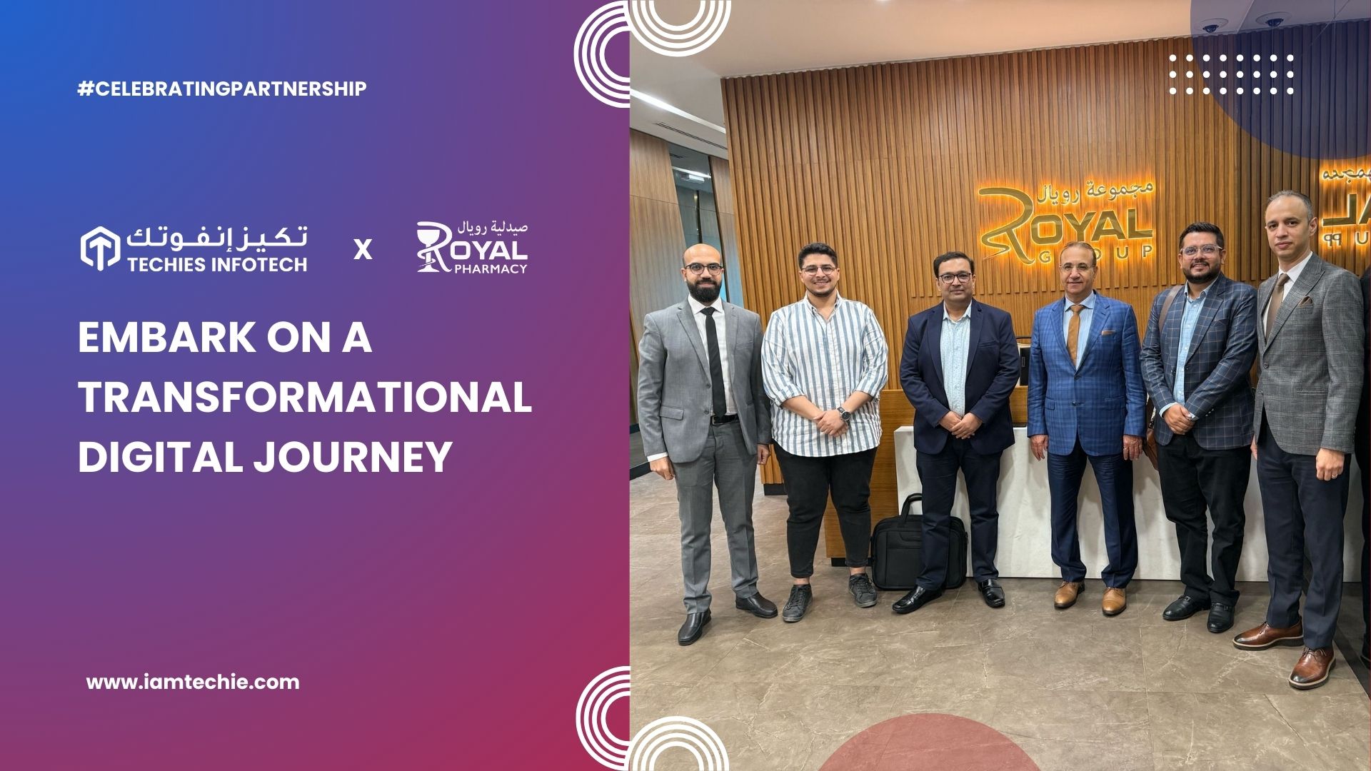 Techies Infotech and Royal Pharmacy Transforming Healthcare with Digital Solutions